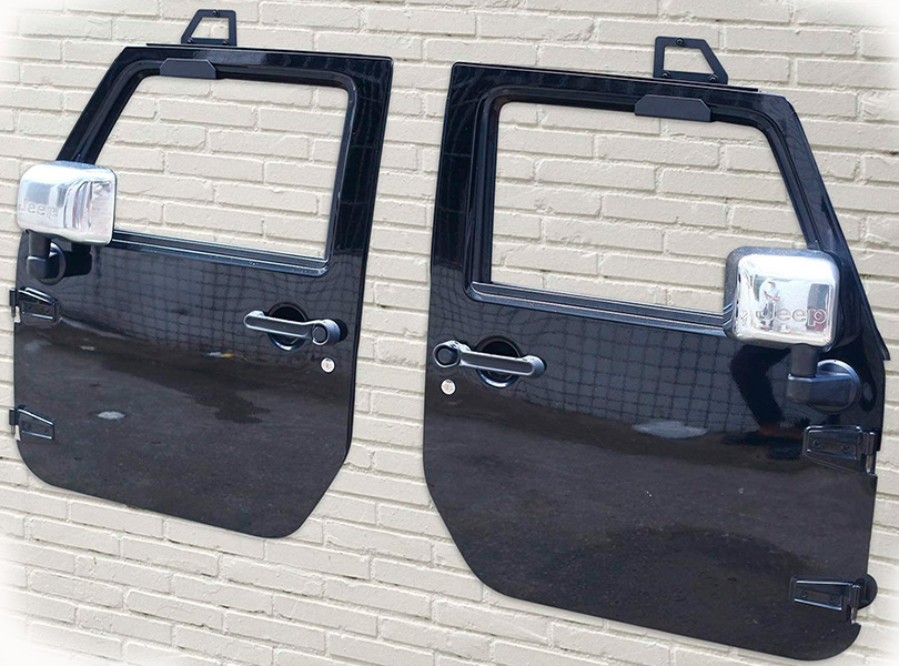 Seven Sparta Jeep Door Hangers