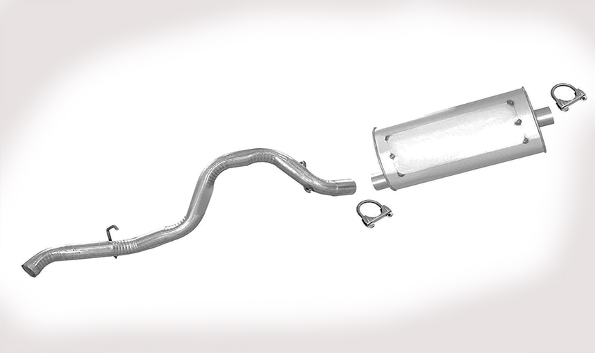 Exhaust System for Jeep TJ by Mac Store 