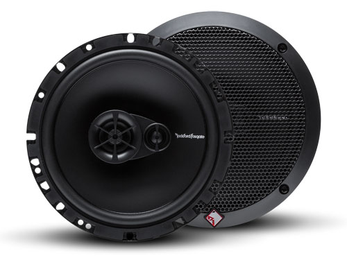 Rockford Fosgate R165X3 Prime 6.5 inch Full-Range 3-Way Coaxial Speaker (Pair)