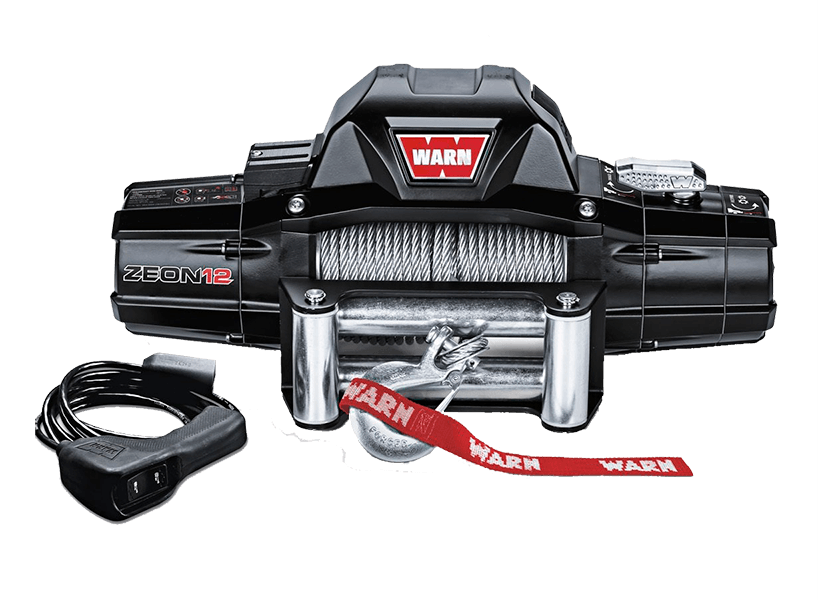 Warn 89120 ZEON 12 Winch with Wire Rope - 12000 lb. Capacity