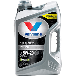 Valvoline Advanced Full Synthetic SAE 5W-20 Motor Oil 5 QT