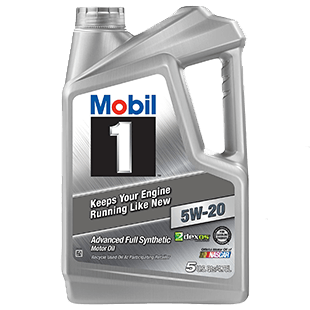 Mobil 1 120763 Synthetic Motor Oil 5W-20, 5 Quart