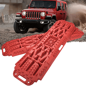 PLIOSAUR Recovery Traction Tracks Boards for Off-Road Truck Mud,4X4 Recovery Traction Mats for Tire Traction Track Tool Sand Cars Snow 
