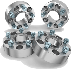 RockTrix 2 inch Hubcentric 5x5 to 5x5 Wheel Spacers (71.5mm Bore, 1/2x20 Studs) Compatible with Jeep 99-10 Grand Cherokee WJ WK, 07-18 Wrangler JK JKU, 06-10 Commander XK - Silver 50mm 5x127 4pcs