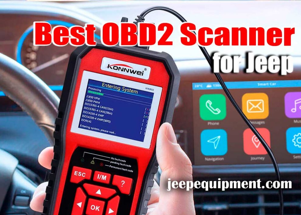 Best OBD2 Scanner for Jeep - STUNNING Top-rated List of 2023