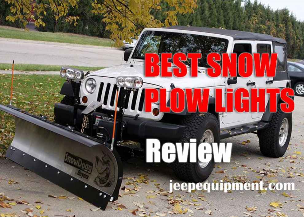 best snow plow lights
