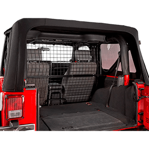Bestop 42501-01 Satin Black Pet Barrier for 2007-2018 Jeep Wrangler JK Unlimited