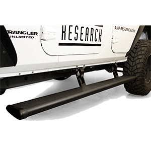 AMP Research 75122-01A PowerStep Electric Running Boards for 2007-2018 Jeep Wrangler JK Unlimited, 4-Door