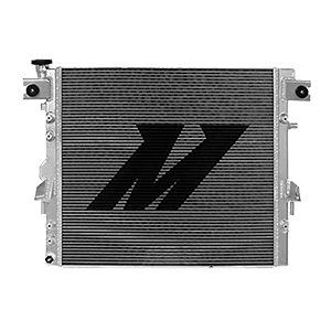 Mishimoto MMRAD-WRA-07V2 Aluminum Radiator Fits Jeep Wrangler JK 2007-2017 Silver