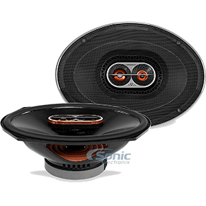 Infinity REF-9623ix 300W Max 6 x 9 3-Way Car Audio Speaker with Edge-Driven, Textile Tweeters