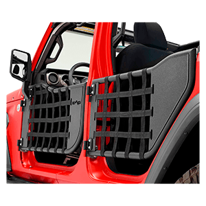 KML Matrix 4 Tube Door Full Set with Side Mirror Fit for 2018-2020 Jeep Wrangler JL 4 Door Only