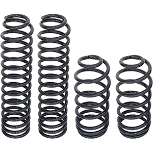 NEW CURRIE JEEP 4 LIFT COIL SPRINGS,SET OF 4,97-06 JEEP WRANGLER TJ,LJ WRANGLER
