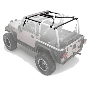Smittybilt 76900 SRC Cage Kit for Jeep TJ - 7 Piece
