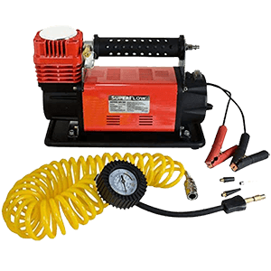 SuperFlow High-Volume 12-Volt Air Compressor by Q Industries