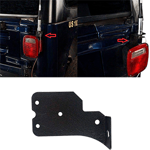 u-Box Jeep Wrangler CB Radio Antenna Mounting Bracket for Jeep Wrangler TJ 97-06