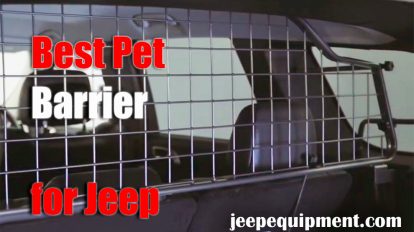 Best Pet Barrier for Jeep Review