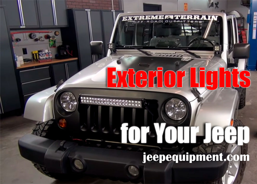 Exterior Lights Upgrade for your Jeep