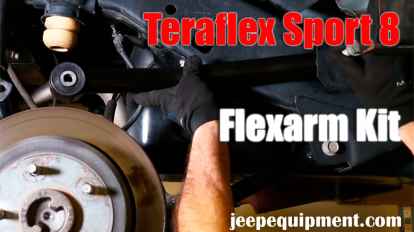 Teraflex Sport 8 Flexarm Kit Review