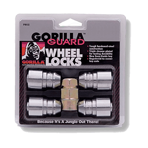 Gorilla Automotive 61681 Acorn Gorilla Guard Locks (1/2 Thread Size)