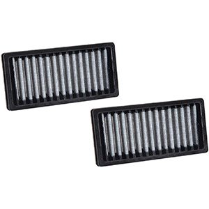 K&N Premium Cabin Air Filter: High Performance, Washable, Helps Protect against Viruses and Germs