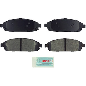 Bosch BE1080 Blue Disc Brake Pad Set for Jeep: 2006-10 Commander, 2005-10 Grand Cherokee
