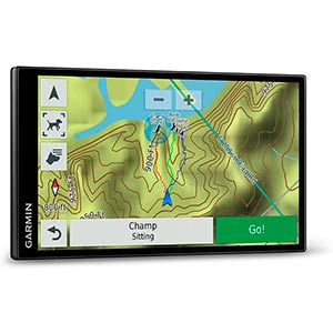 Garmin Drivetrack 71- in-Vehicle Dog Tracking and GPS Navigator, 010-01982-00 & Friction Mount