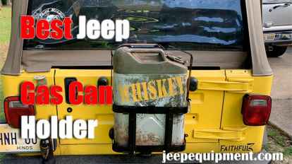 best jeep gas can holder