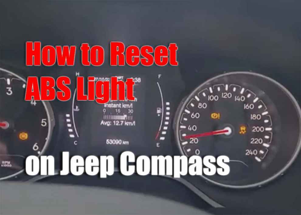 How to Reset ABS Light on Jeep Compass