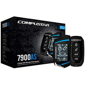 Compustar CS7900-AS All-in-One 2-Way Remote Start and Alarm Bundle