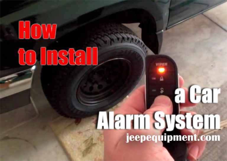 how-to-install-a-car-alarm-system