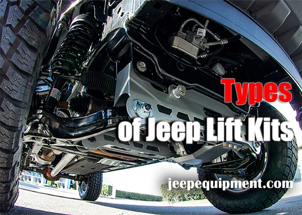 Types of Jeep Lift Kits