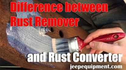 What is the Difference between Rust Remover and Rust Converter?