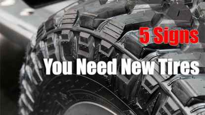 5 Signs You Need New Tires