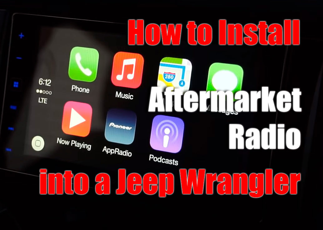 How to Install Aftermarket Radio into a Jeep Wrangler