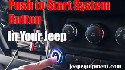 How to Install Push to Start System Button in Jeep in less than an Hour