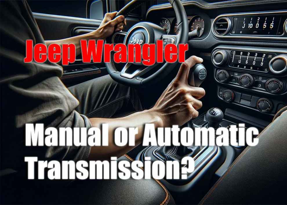 Jeep Wrangler Manual or Automatic Transmission?