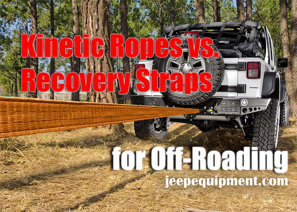 Kinetic Ropes vs. Recovery Straps: the Best Choice for Off-Roading