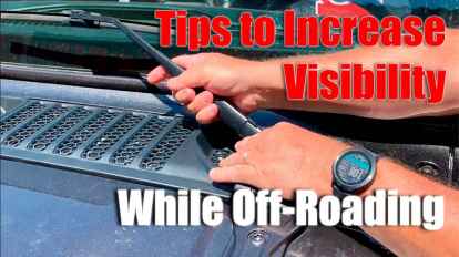 Tips to Increase visibility while Off-Roading in your Jeep