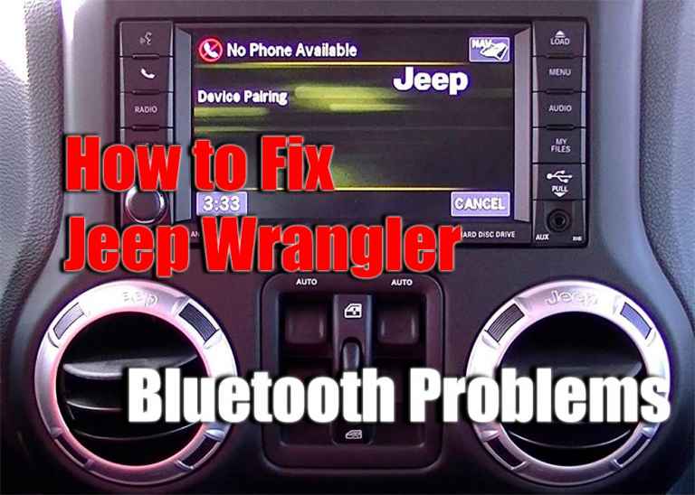How to Fix Jeep Wrangler Bluetooth Problems