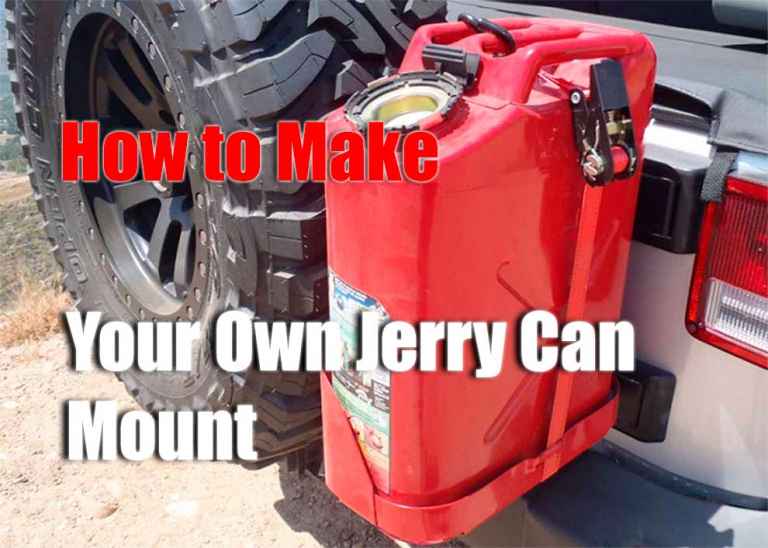 Jerry Can Mount Jeep Wrangler