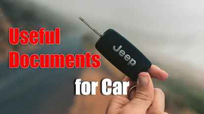 Useful Documents for Car