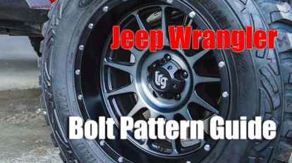 Jeep Wrangler Bolt Pattern Guide