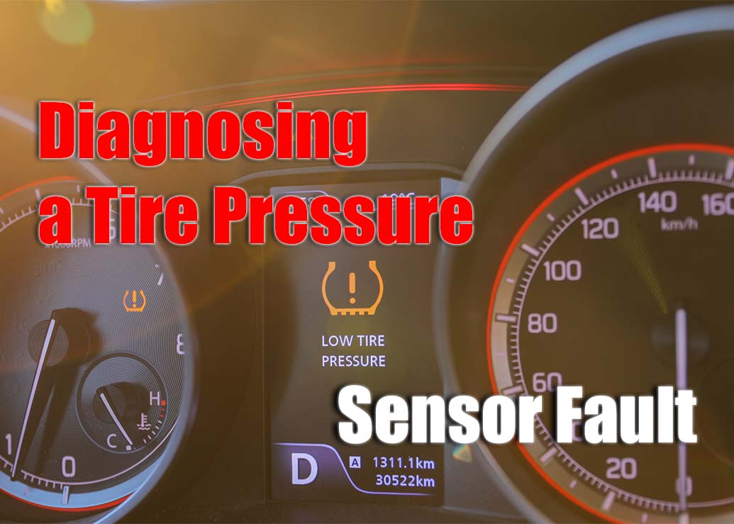 Diagnosing a Tire Pressure Sensor Fault