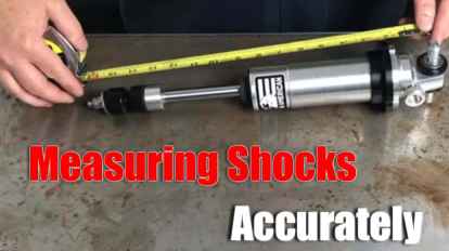 Measuring Shocks Accurately