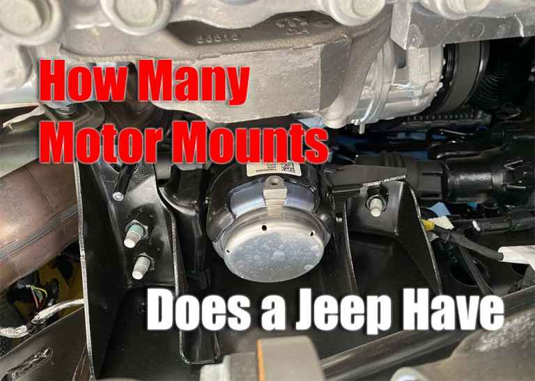 how-many-motor-mounts-does-a-jeep-have