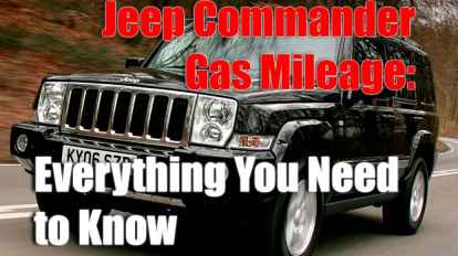 Jeep Commander Gas Mileage: Everything You Need to Know