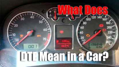 What Does DTE Mean in a Car?