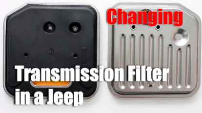 Changing Transmission Filter in a Jeep