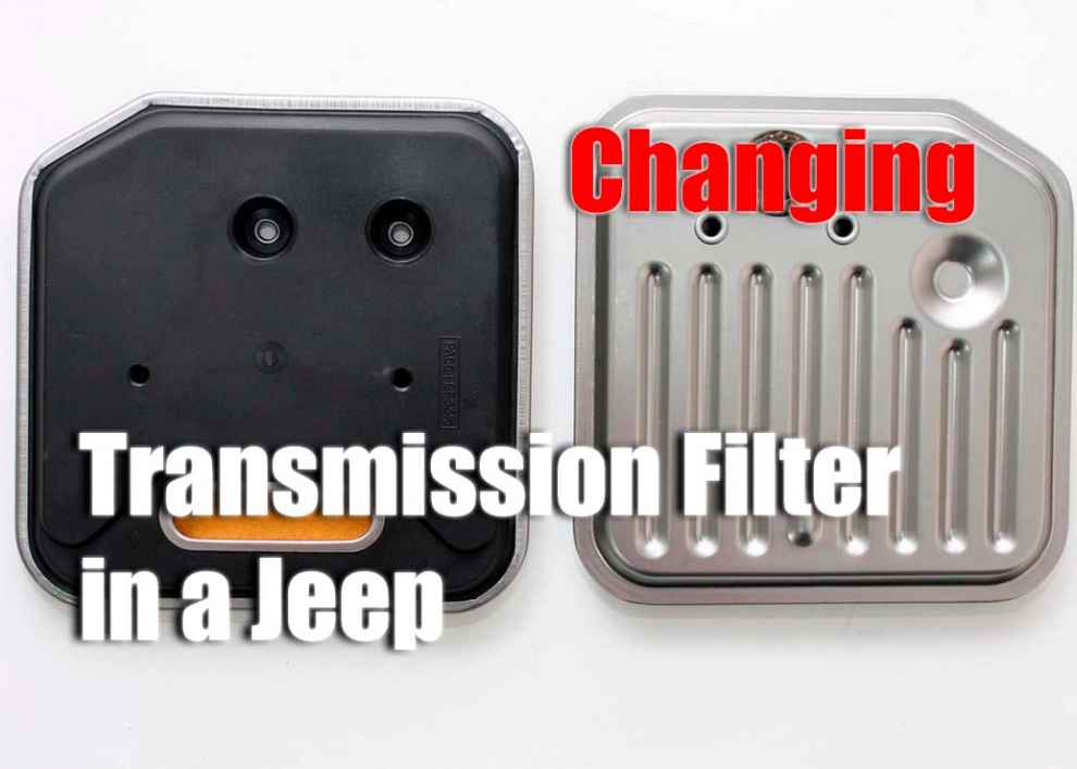 Changing Transmission Filter in a Jeep