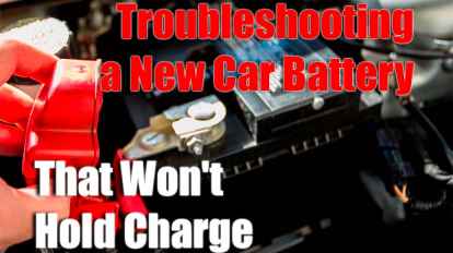 Troubleshooting a New Car Battery That Won't Hold Charge